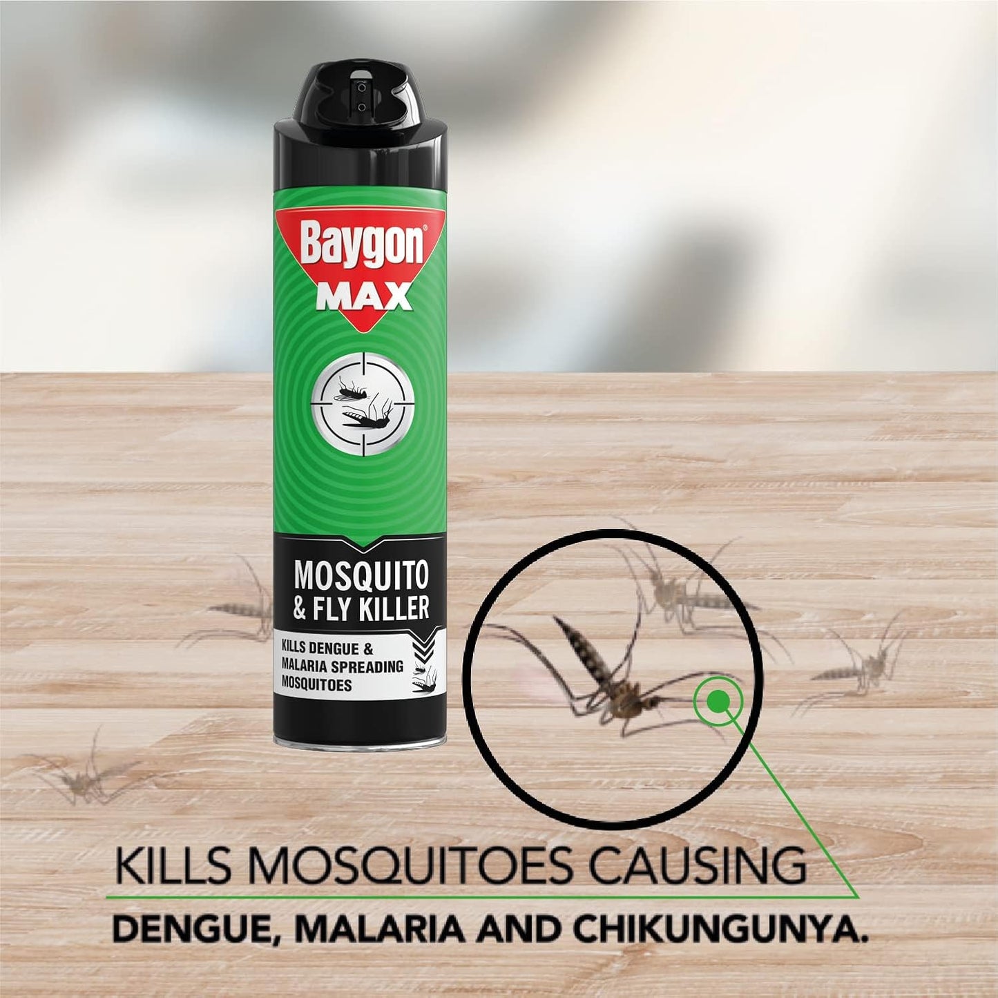 A06619 Baygon Mosquito & Fly Killer Spray - 200 ml