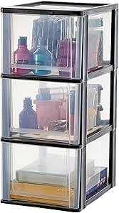 AM3943 Joyful Tower 3 Slim Plastic Modular Drawer