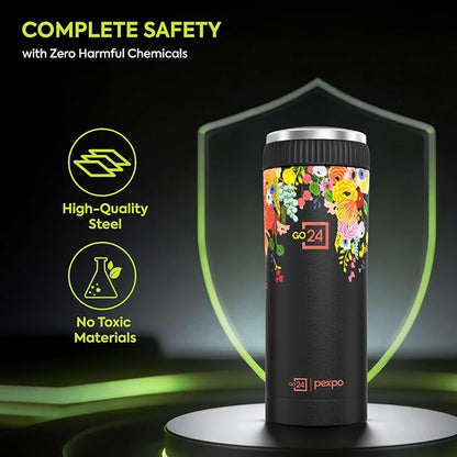 AM6818 Go24 pexpo Stainless Steel Vacuum Insulated Coffee Mug - 500ml