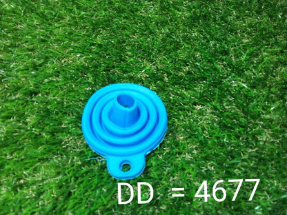 4677 Silicone Funnel for Kitchen Use Oil Pouring Sauce Water Juice DeoDap