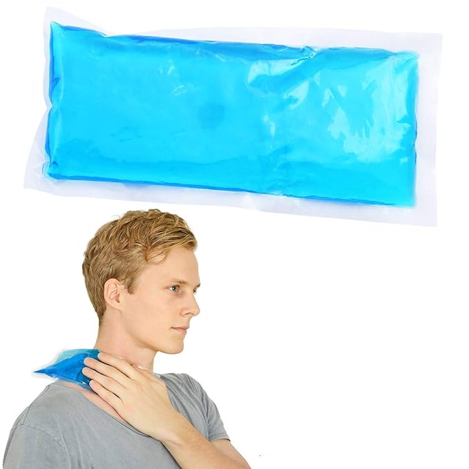 AM7649 Cooling Gel Pad For Cold Therapy & Back Shoulder, Neck, Waist Pain Relief