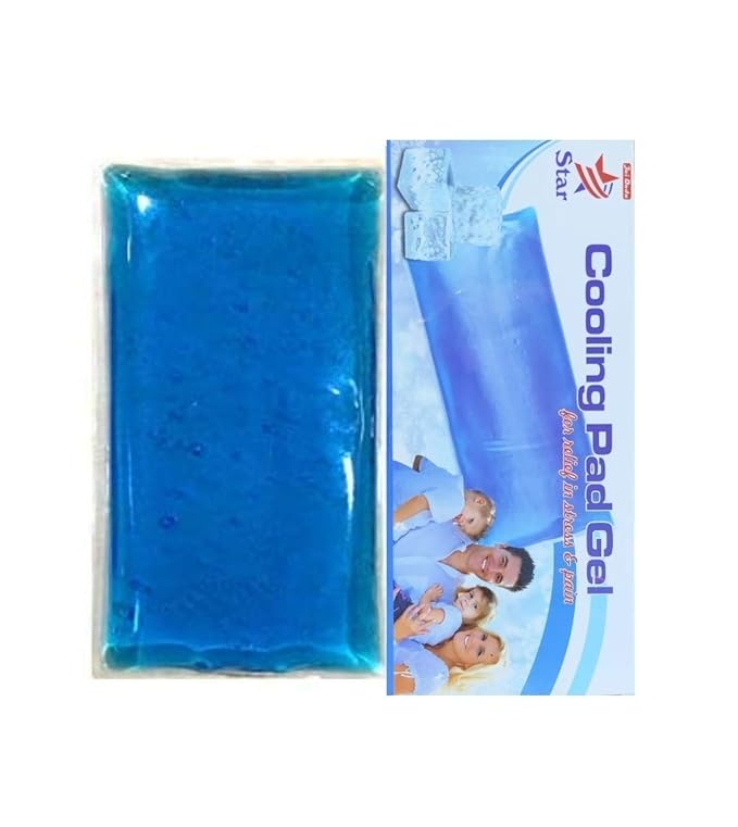 AM7649 Cooling Gel Pad For Cold Therapy & Back Shoulder, Neck, Waist Pain Relief