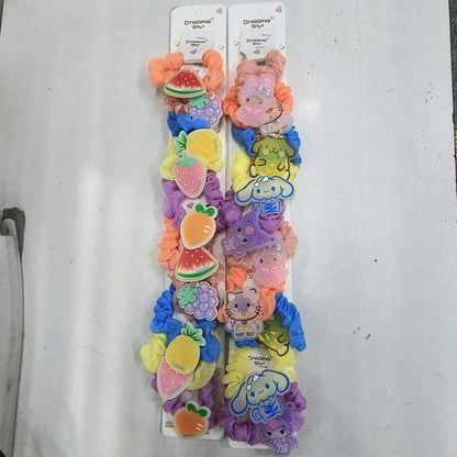 AM1280 Kids Hair Cartoon Rubber Band - 1pc