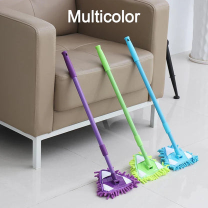 6001 Stainless Steel Road Adjustable Triangle Mop Used for Cleaning Dusty and Wet Floor Surfaces and Tiles