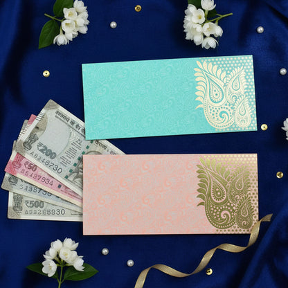 AM3854 Printed Shagun Money Gift Envelopes (Pack of 25)