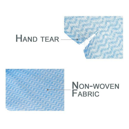 AM7758 Non Wooven Fabric Disposable Handy Wipe Cleaning Cloth Roll, Tissue Roll (1Pc)