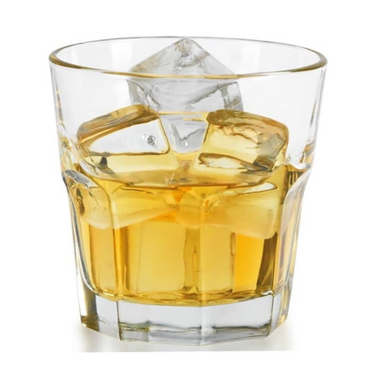 AM5698	cello bello rock Glass  tumbler 300ml -6pcs set