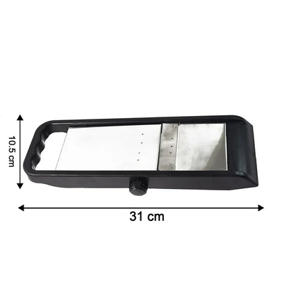 8120 Supermom Adjustable Plastic Slicer, 1-Piece, Black / Silver