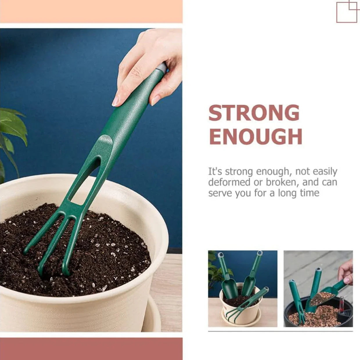 9147 Heavy Duty Garden Trowel – Mini Gardening Tool for Digging, Planting & Potting