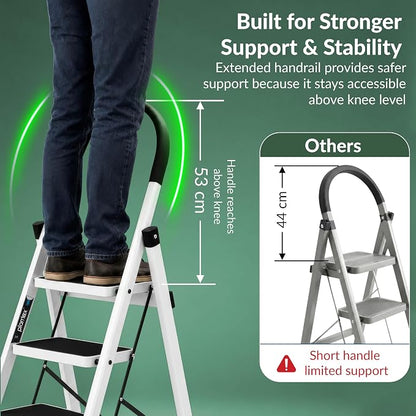 AM7014 Foldable Ladder for Home 6 Steps