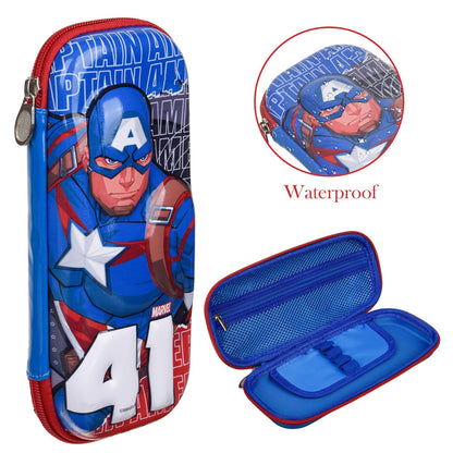 AM7811 Premium Eva Hardtop Pencil Case With Multi Design Characters For School And stationery