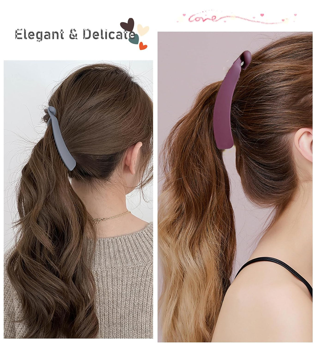 AM1033 Large Banana Hair Clip 1 Pack