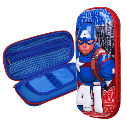 AM7811 Premium Eva Hardtop Pencil Case With Multi Design Characters For School And stationery