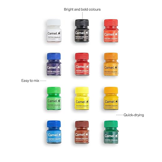 AM3309 Camel Poster Color 12Shades