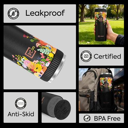 AM6818 Go24 pexpo Stainless Steel Vacuum Insulated Coffee Mug - 500ml
