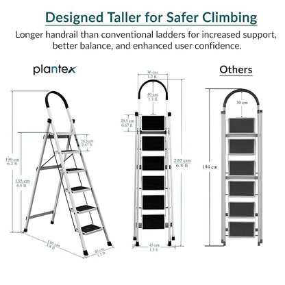 AM7014 Foldable Ladder for Home 6 Steps