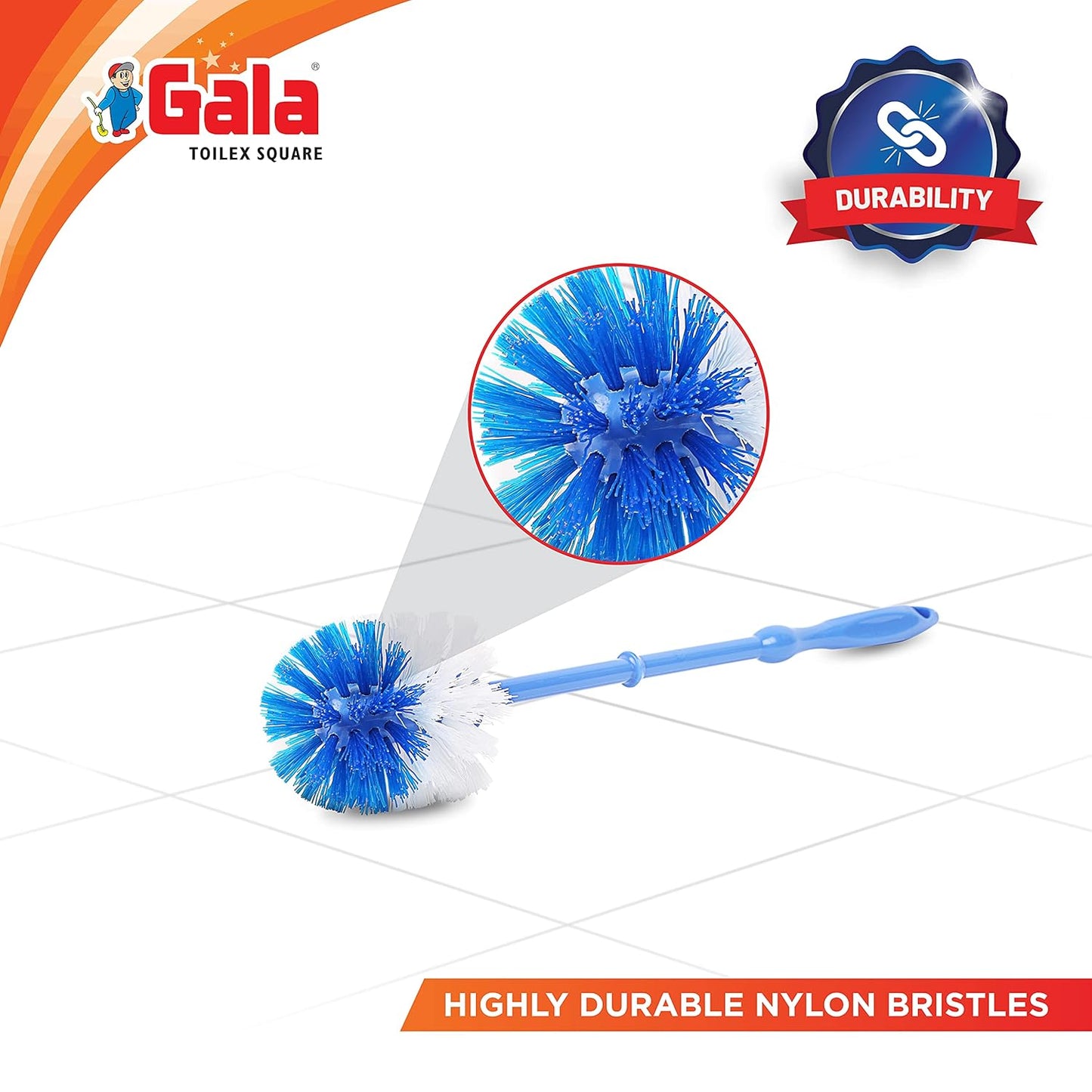 AM3369 Gala Toilet Brush With Container