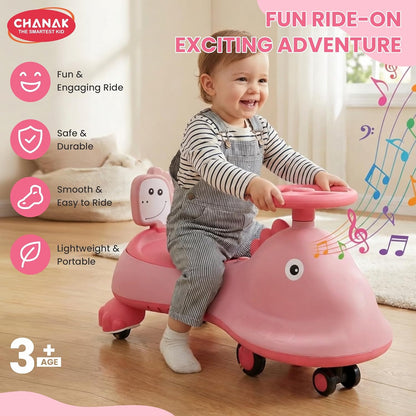 AM6887 Toys Dino Kids Swing Car