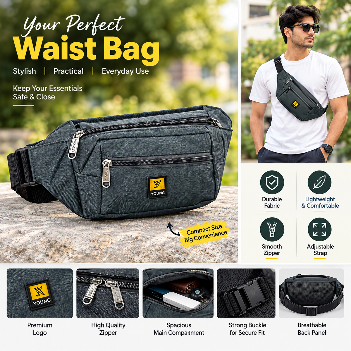 Am6947 Waist Bag