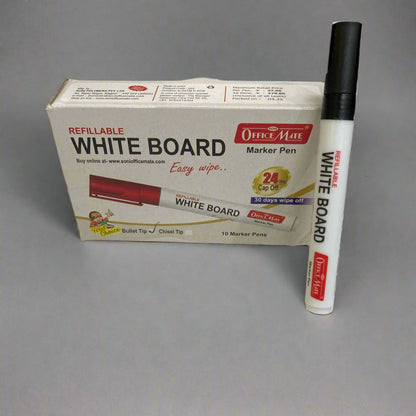 AM5156 Refillable Whiteboard Marker Pen For Office, College (Black)
