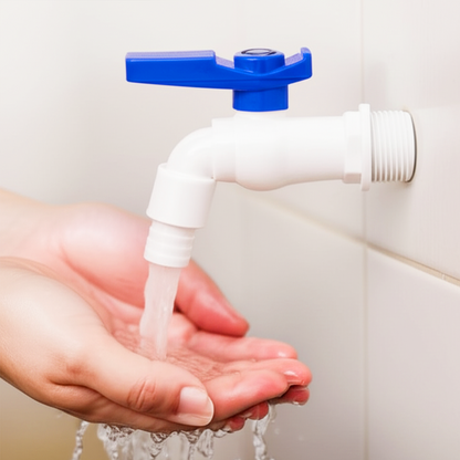 AM5596 Plastic Water Tap, for Garden and Kitchen use (Multipurpose use) (15mm)