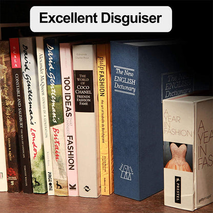 AM5421 Book Safe Box with Key Lock,Perfect for Traveling, Store Money, Jewelry, and Passport