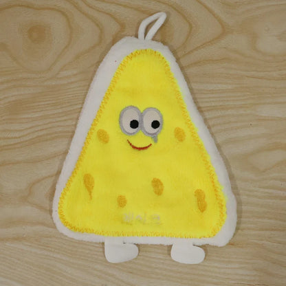 A06903 Cartoon Microfiber Hanging Hand Towel Quick Dry Kitchen Wipe Cloth (1 Pc)