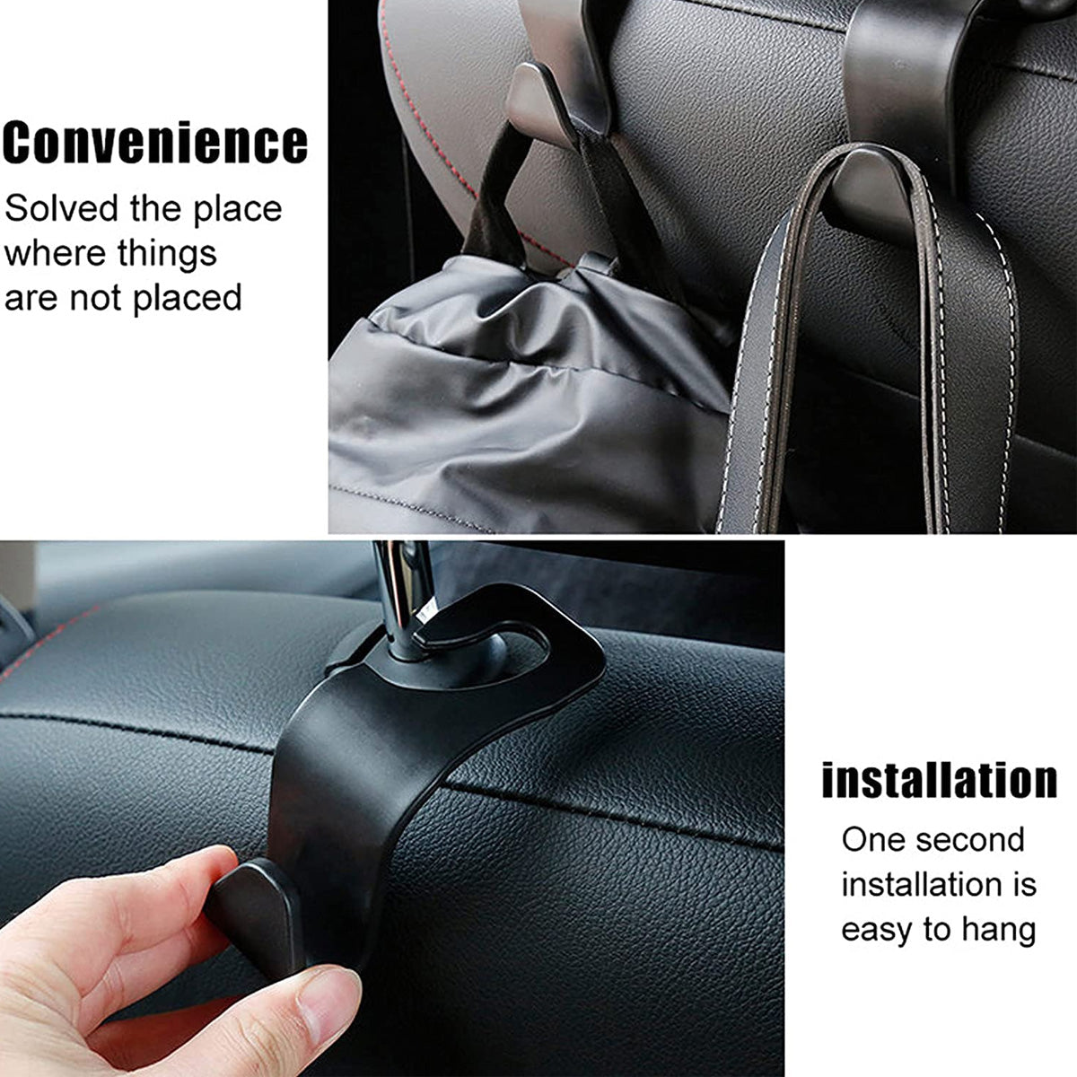 9005 Car Backrest Hanger and backrest stand for giving support and stance to drivers.
