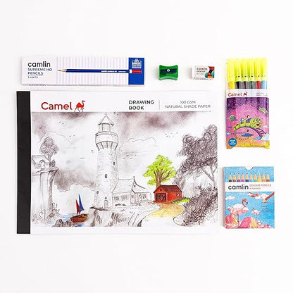 AM3291 Camel Plastic Art Kit