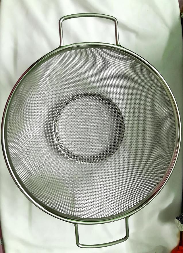 TM0214 Stainless Steel Wire Mesh Filter Colander Mesh Basket