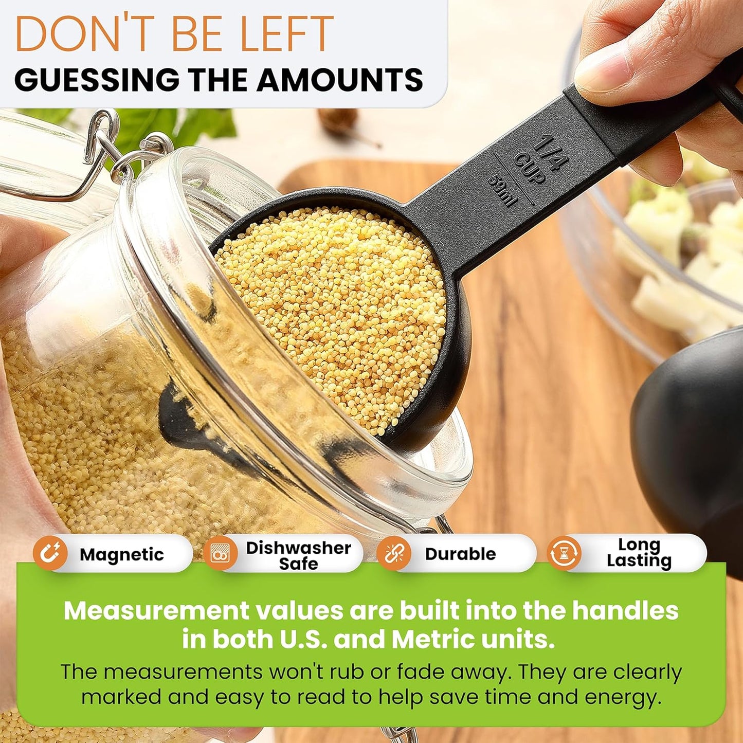 TM0279 Measuring Cups and Measuring Spoons Set