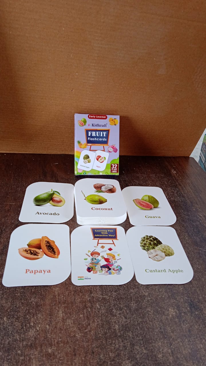 19159 KidKraft Early Learner Educational Flashcards – 32 Birds