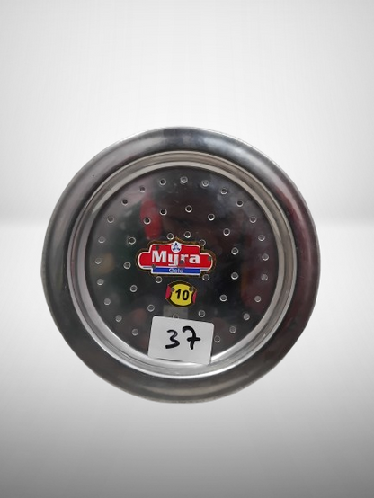 AM3599 Stainless Steel Cover Lid No10 with Hole Chiba