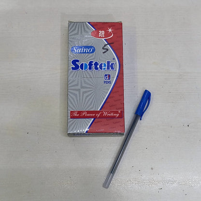 AM5499 Saino Softek Pens | 20 Pens | Blue Ink