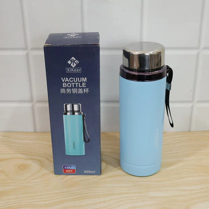 A06900 Vacuum Insulated Water Bottle 800 ML Stainless Steel Hot Cold Flask (1 Pc)