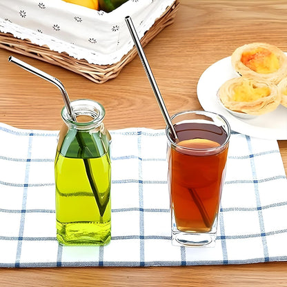 AM7492 Stainless Steel Straws & Brush