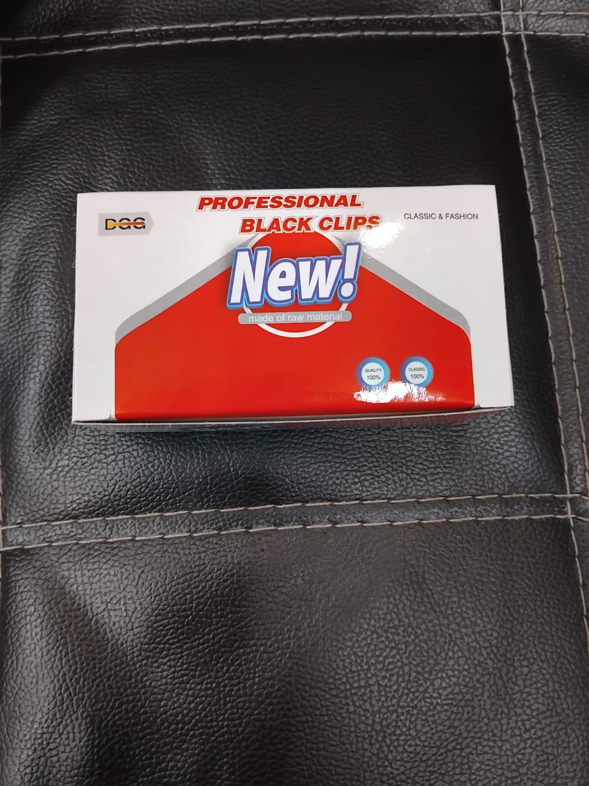AM2175 Black Clip 12Pcs Binder Clip 32mm