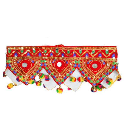 AM2509 Lighting Traditional Toran Art Bandarwal Toran 38Inch Wall Hanging Lights for Home Decoration for Diwali