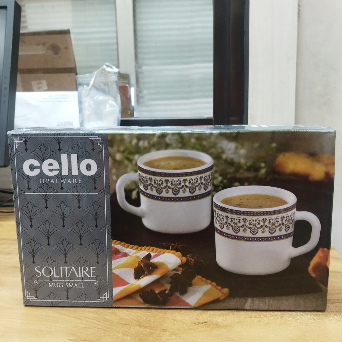AM5673 Cello Solitaire Premium Multi-Design Mug 10cl - 6pcs set