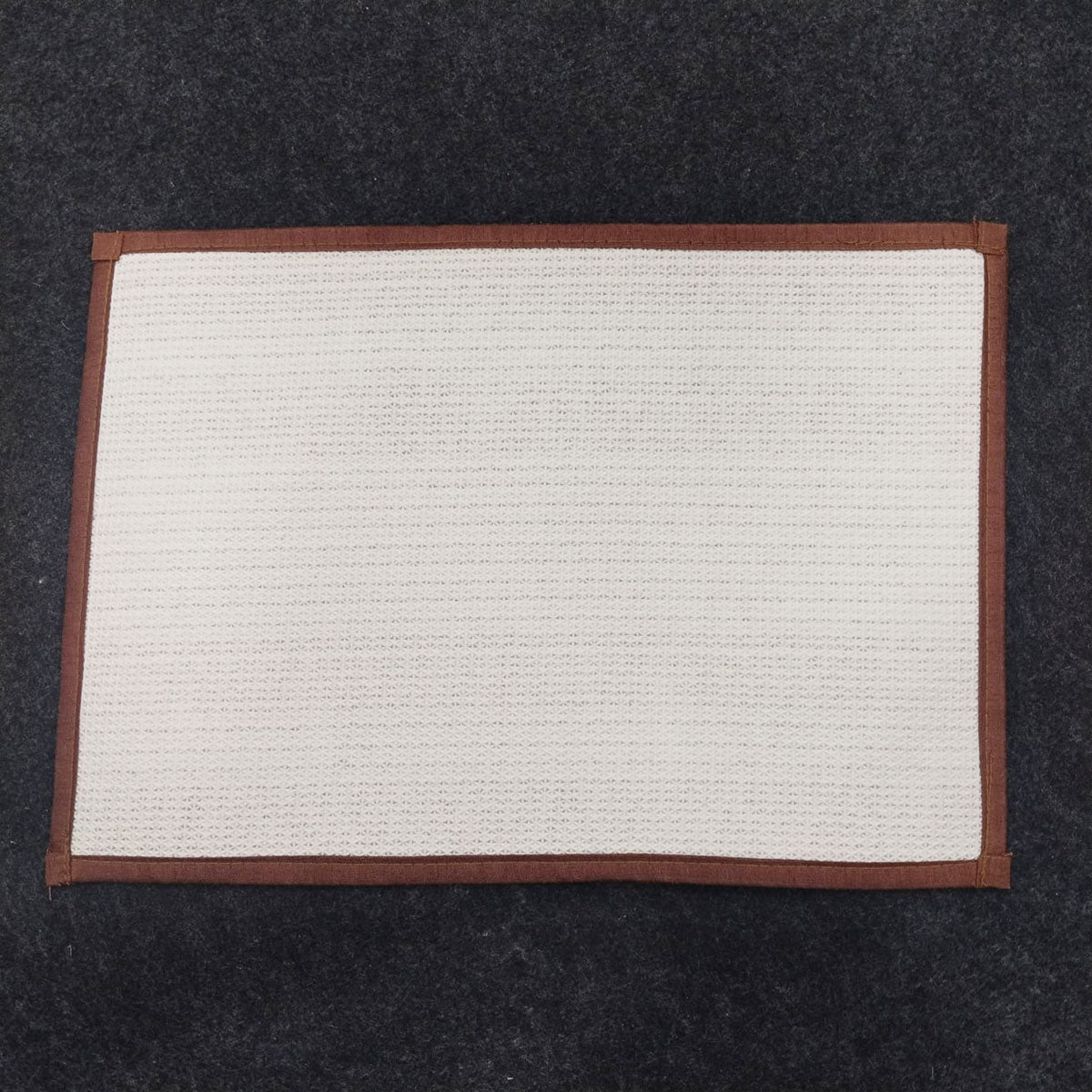 AM5847 Mix Cotton Soft Microfiber Door & Bath Mat (RG 13X19 Inch) Multicolour