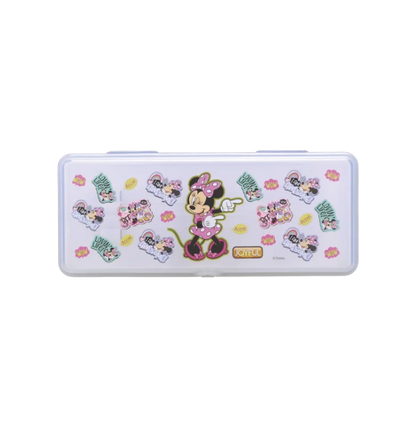 AM3271 Artist Big Zipper Campass Box Color Availablity As Per Stock Transparent Printed Plastic Campass Box 1 Piece