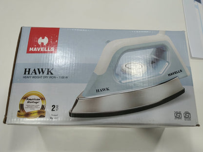 AM6800 Havells Hawk 1100 watt Heavy Weight Dry Iron