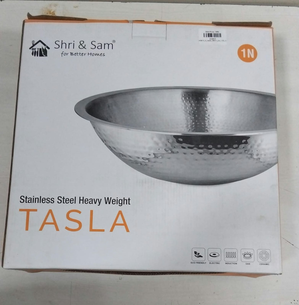 AM6812 Stainless Steel Heavy Weight Tasla, 30 cm