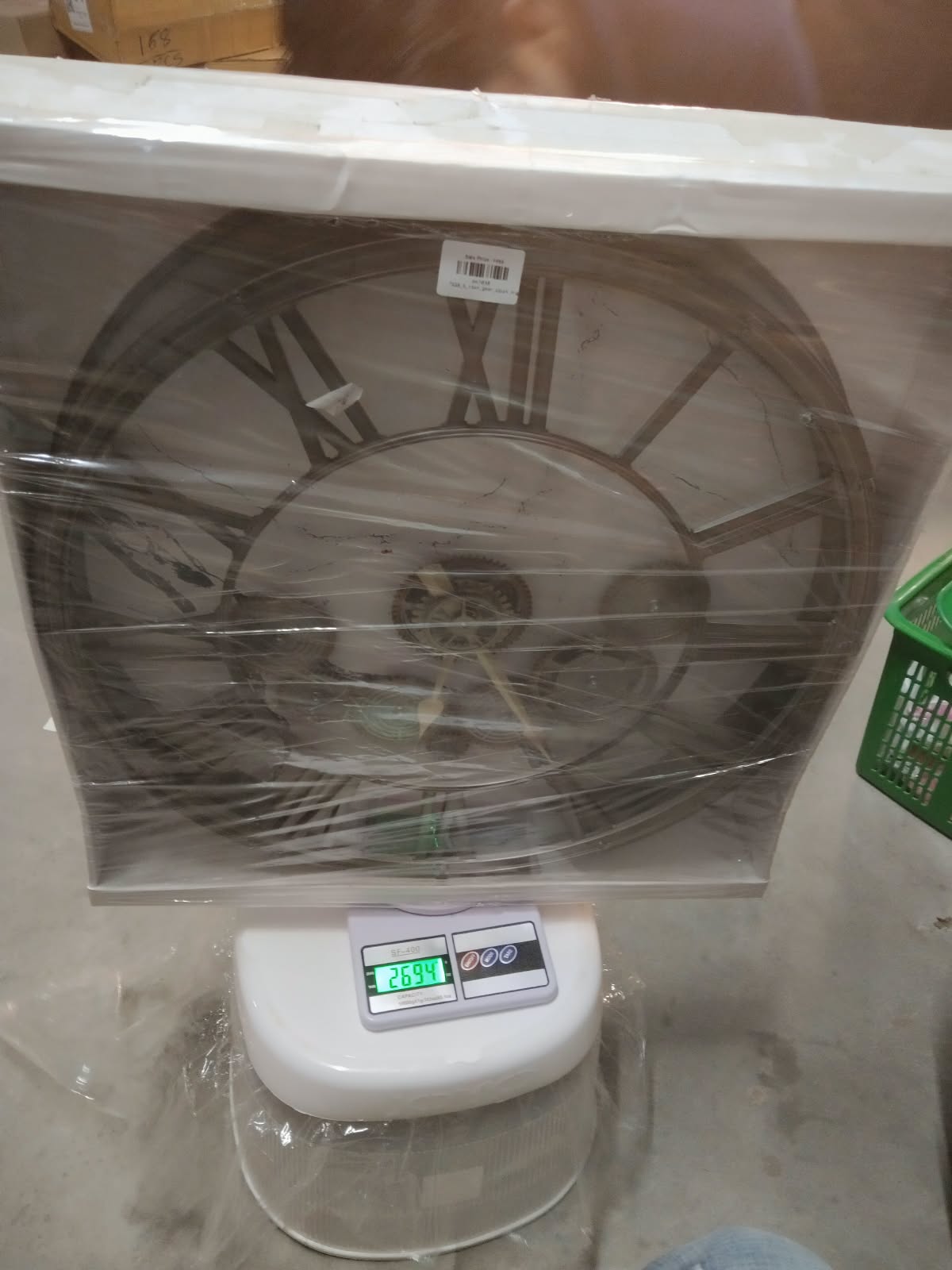 AM7038 Titan Gear Clock Big