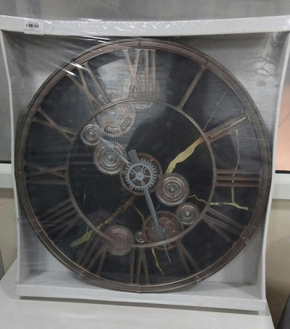 AM7043 Classic roman gear clock big