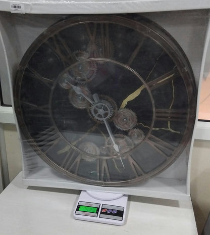 AM7043 Classic roman gear clock big