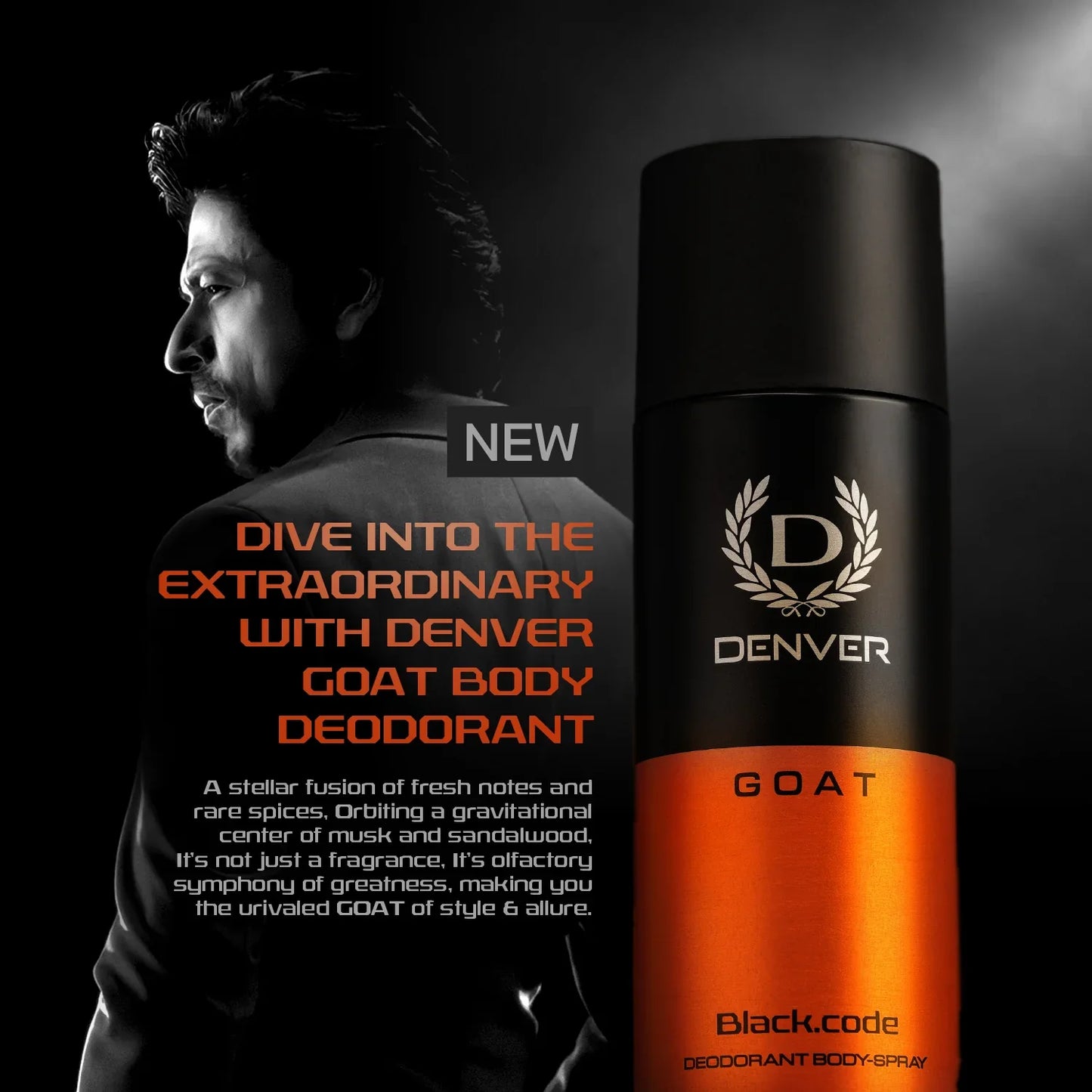 AM2545 Denver Sporting Club Goat Black.Code Deo - 150ML