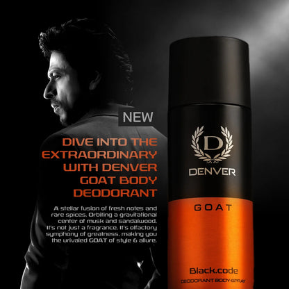 AM2545 Denver Sporting Club Goat Black.Code Deo - 150ML