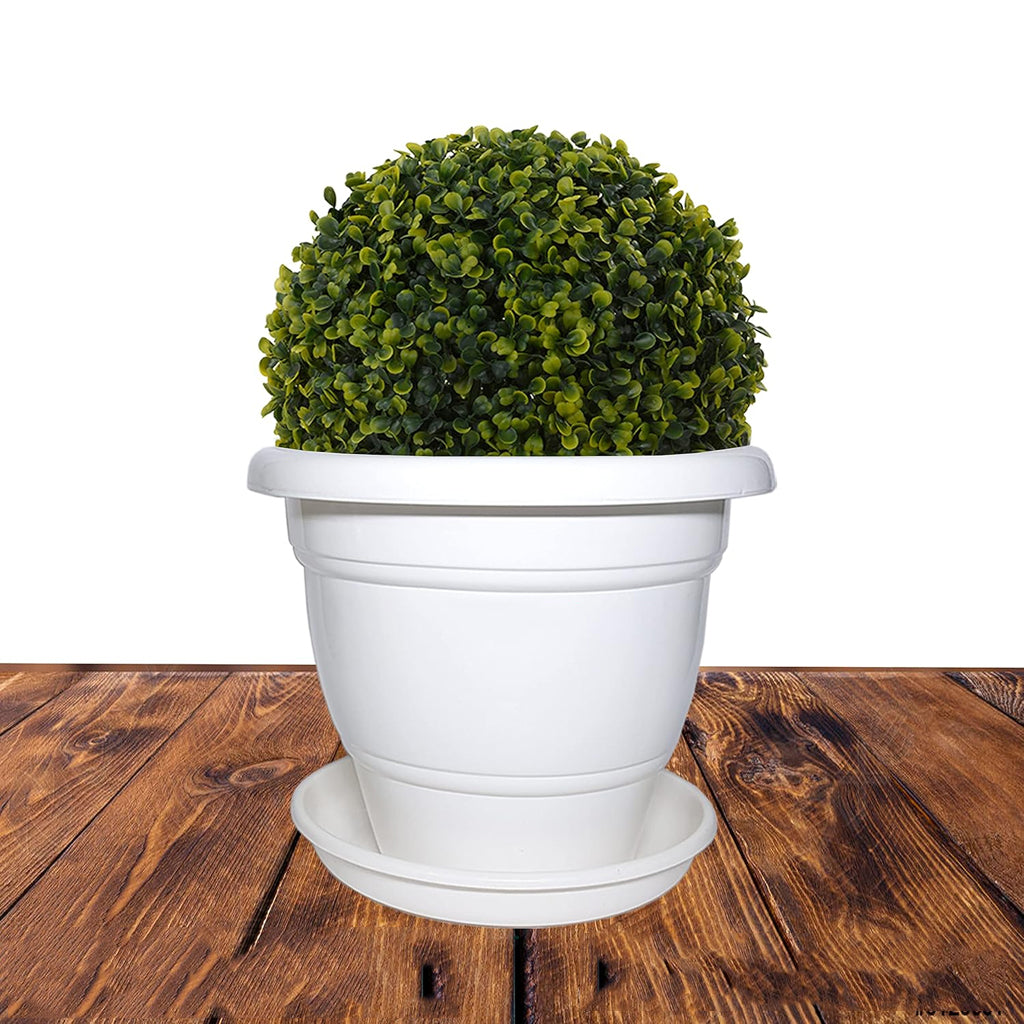 AM0933 Plastic Bottom Tray Plate 12 inch Round Plastic Pot