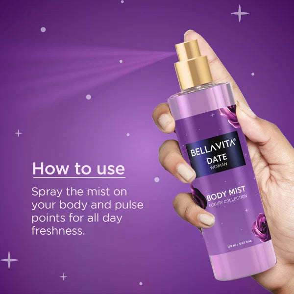 AM2381 Bellavita Date Woman Body For Woman Parfum Deodorant 150ml